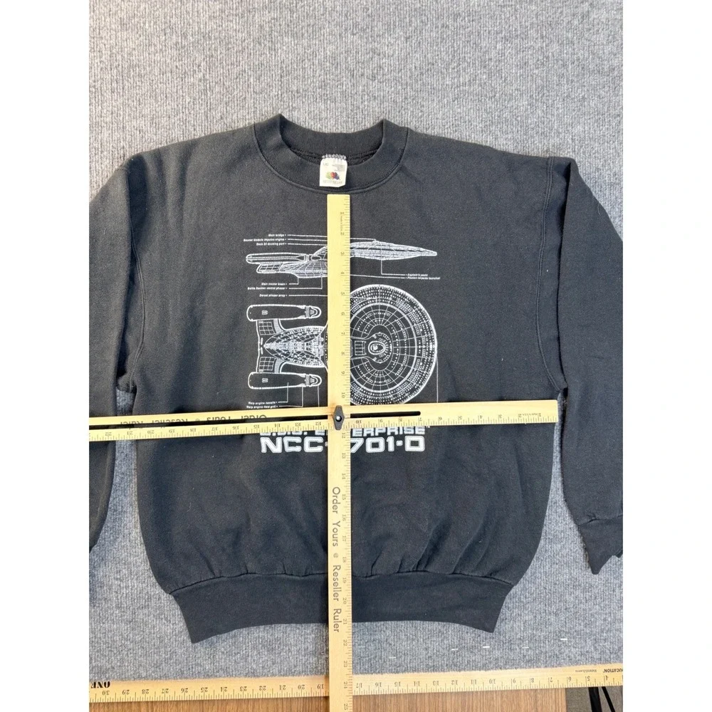 Vintage 1993 Star Trek The Next Generation Sweatshirt L Fruit of the Loom Canada